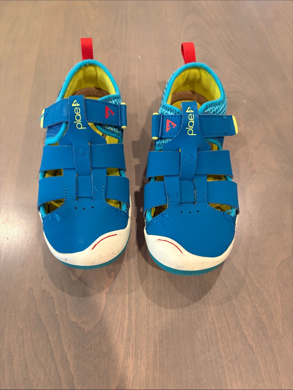 PLAE Turquoise Sam Sandals